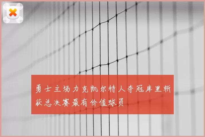 勇士主场力克凯尔特人夺冠库里斩获总决赛最有价值球员